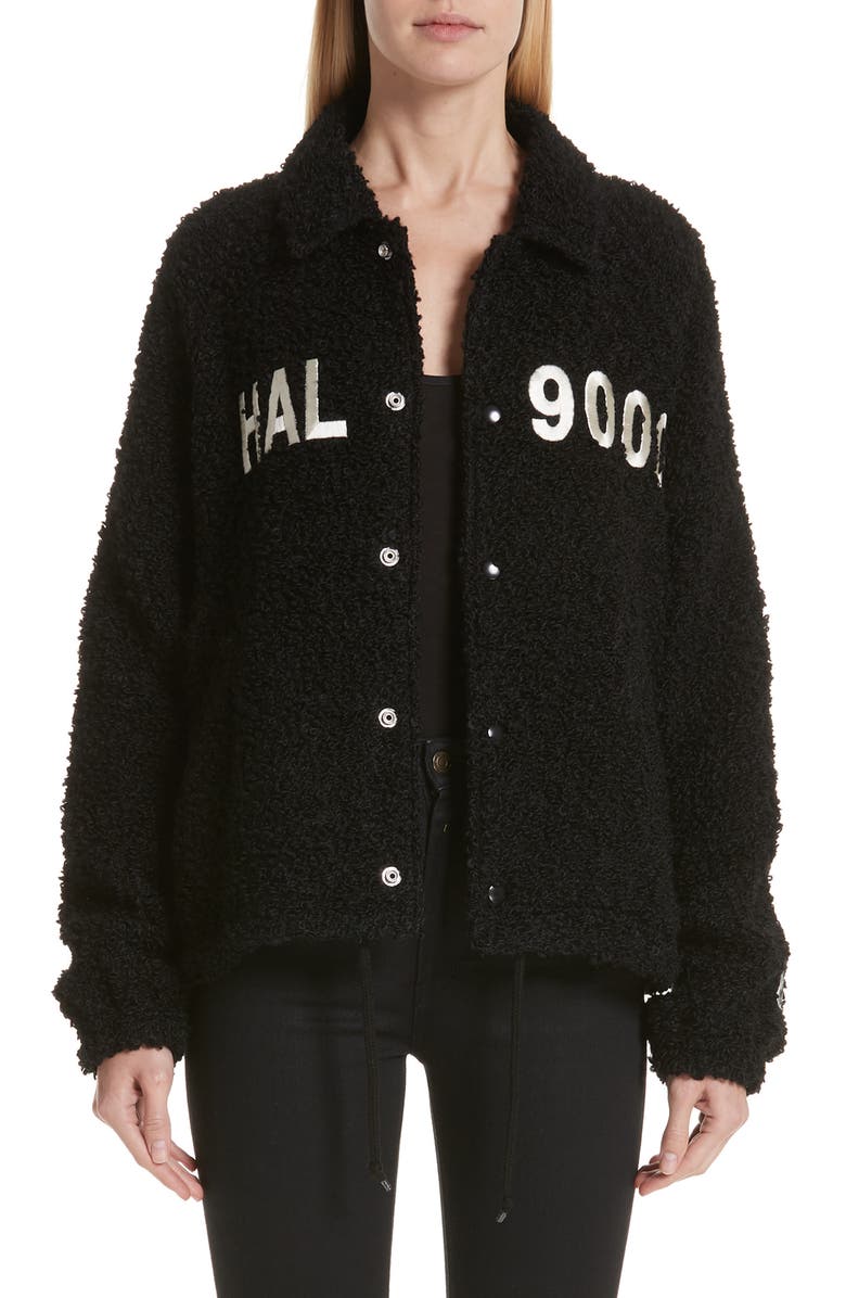 Undercover HAL 9000 Wool & Mohair Blend Jacket, Main, color, 