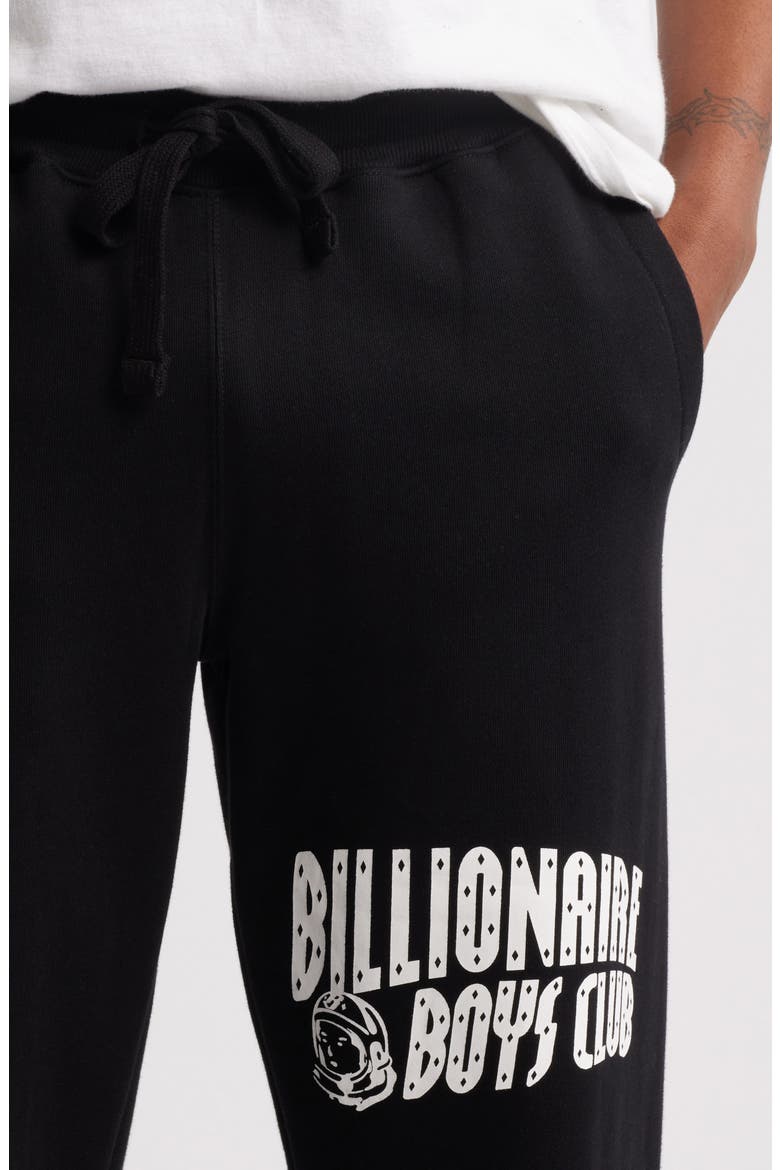 Arch Logo Graphic Sweatpants, Alternate, color, BLACK