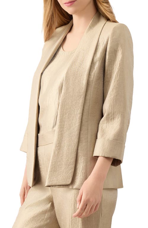 Kasper Drape Neck Topper Jacket
