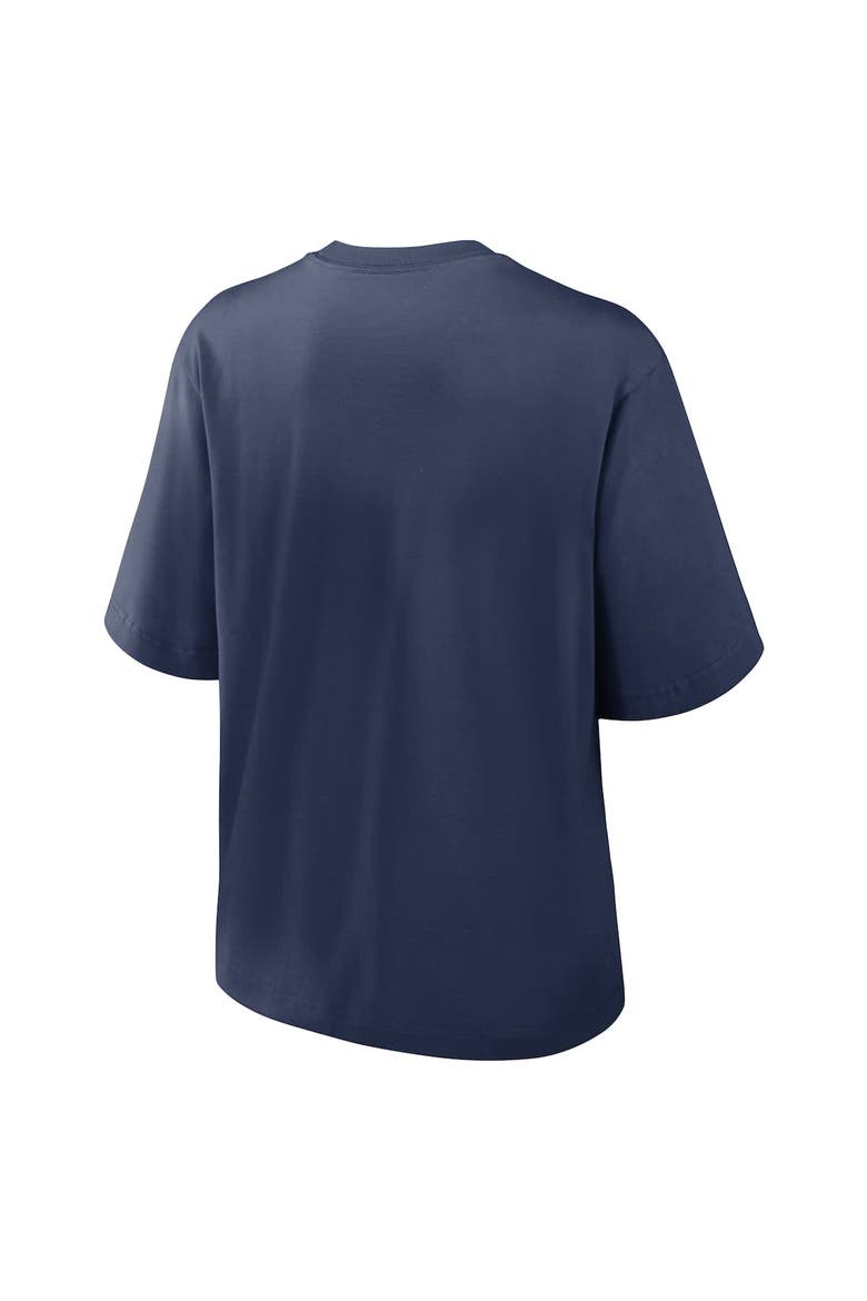 Women's Nike Navy Philadelphia Phillies City Connect Logo Boxy T-Shirt, Alternate, color, Navy