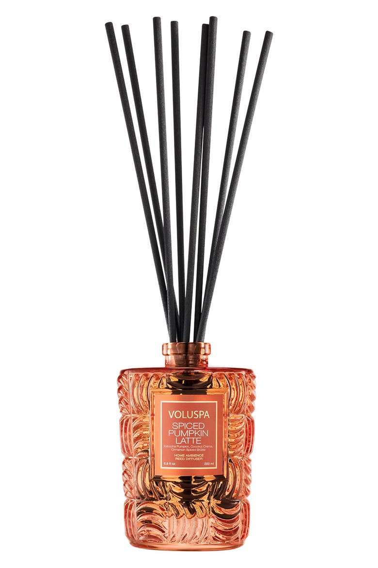 Spiced Pumpkin Latte Reed Diffuser, Alternate, color, NO COLOR