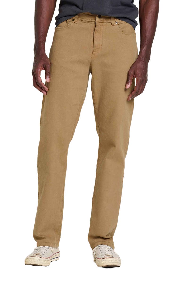 Toad & Co Men's Balsam 5 Pkt Pant, Alternate, color, Honey Brown