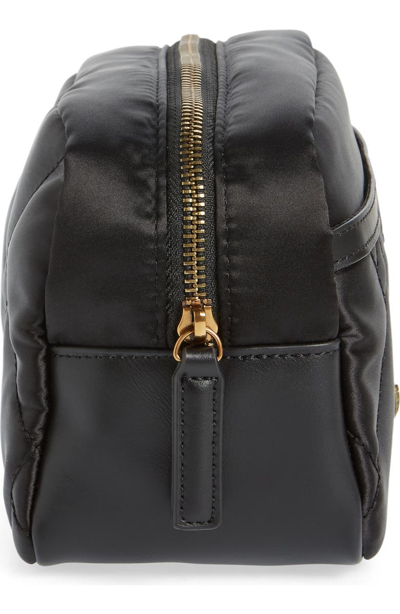 Kurt Geiger London Quilted Cosmetic Pouch, Alternate, color,