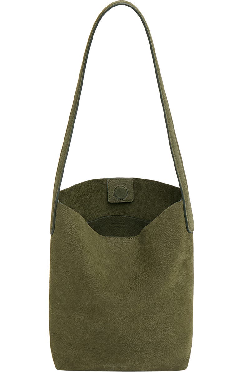 Mansur Gavriel Small Everyday Cabas Suede Tote, Alternate, color, Algae