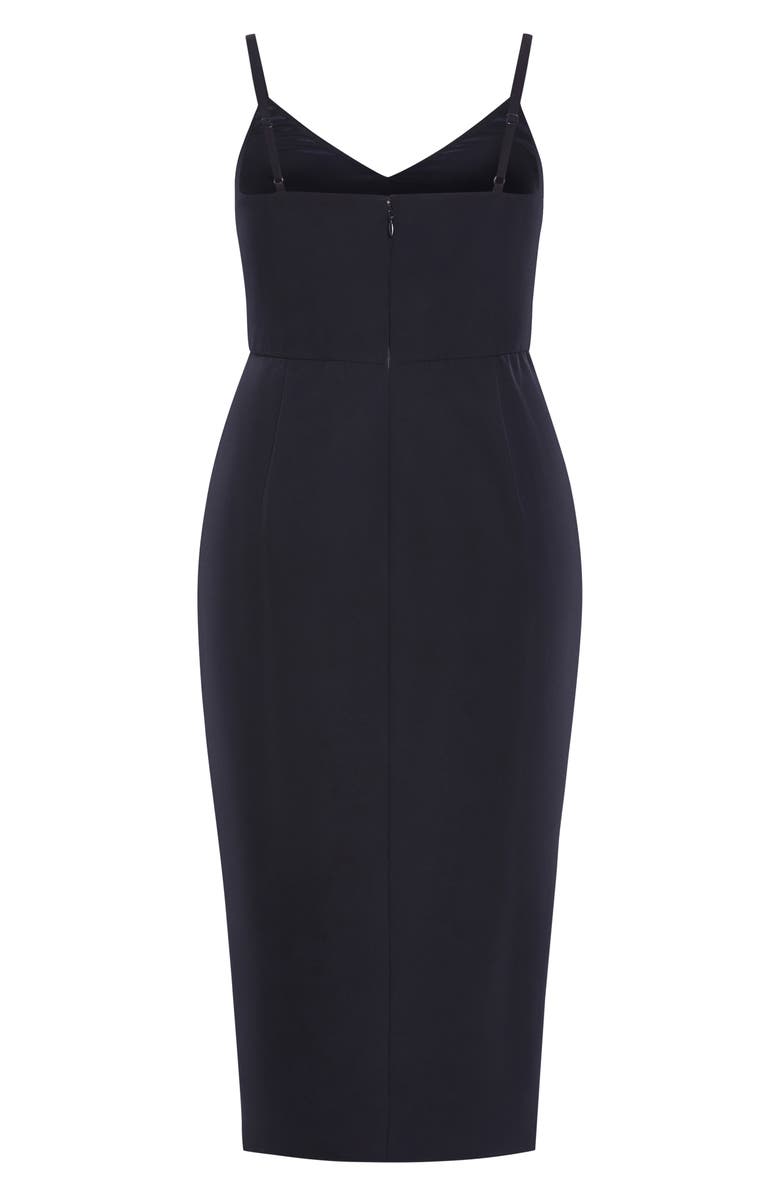 City Chic Love Affair Faux Wrap Dress, Alternate, color, 