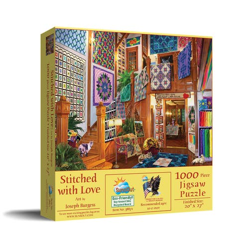 Stitched With Love 1000 piece Jigsaw Puzzle for Adults