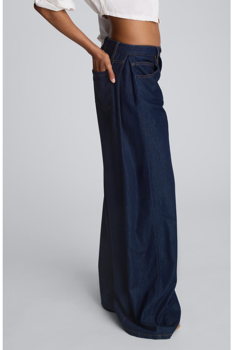 High Waist Wide Leg Jeans, Alternate, color, OCEAN RINSE WASH