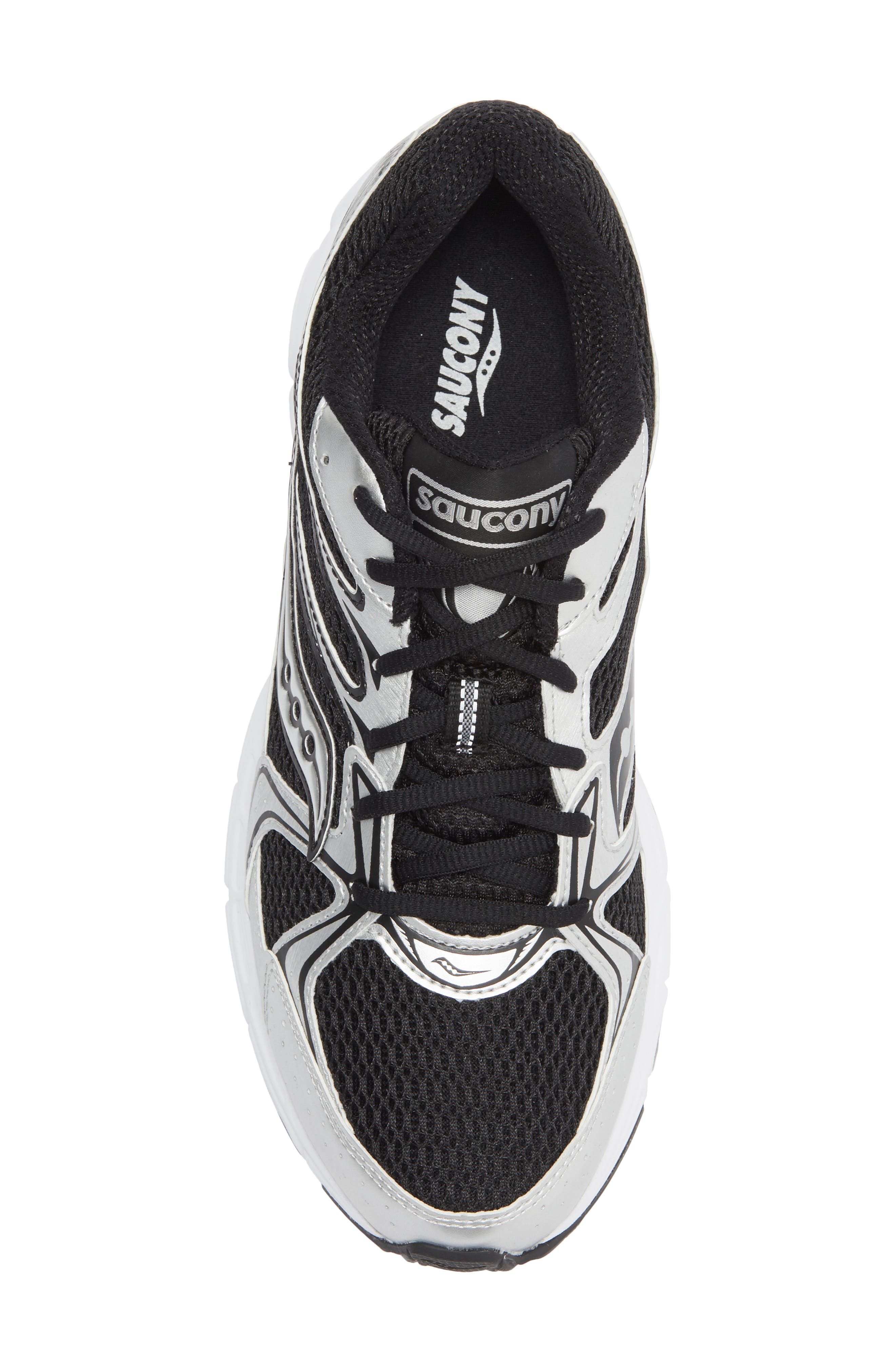 Saucony Gender Inclusive Ride Millennium Sneaker, Alternate, color, Black/ Silver