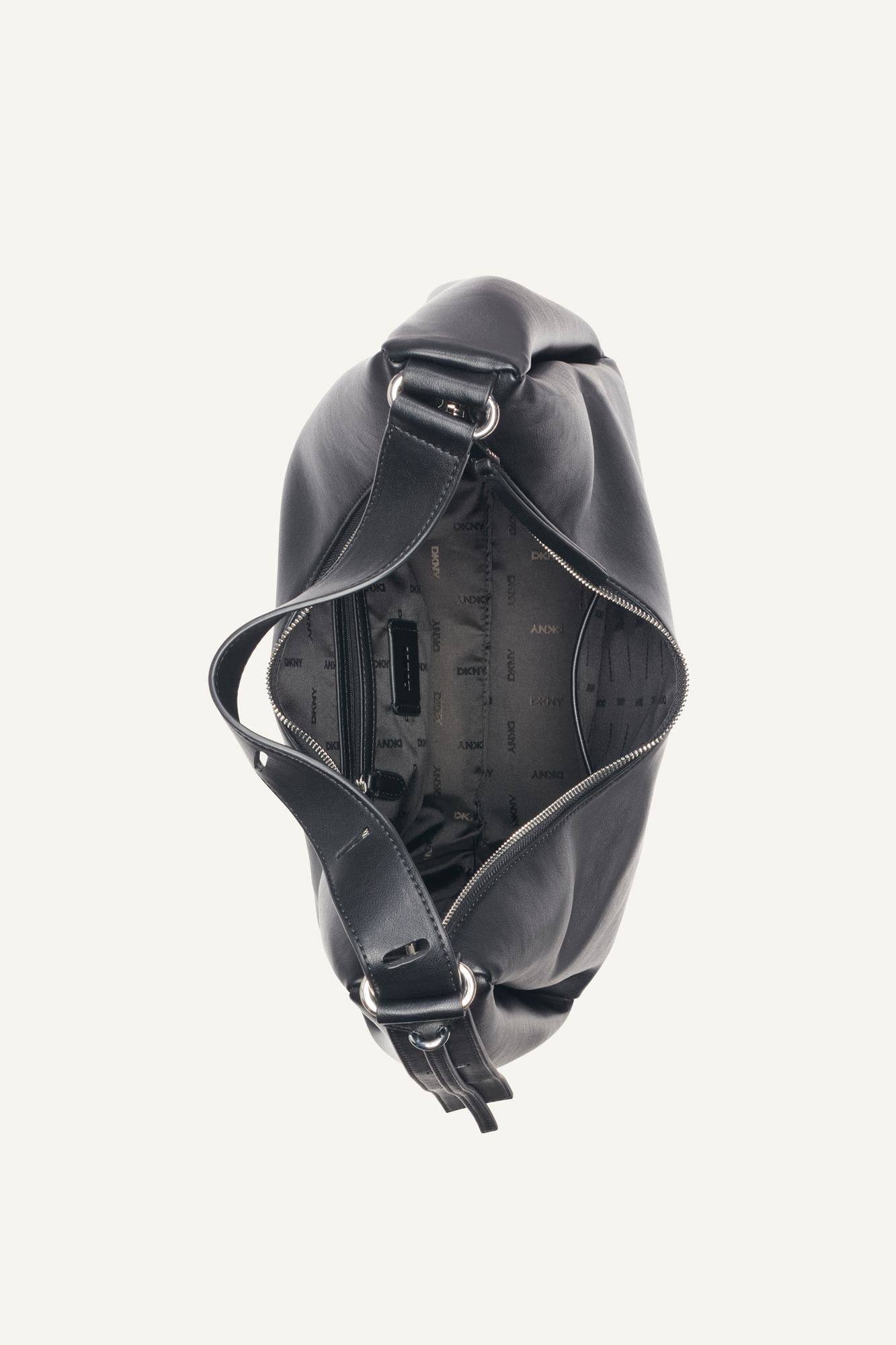 Elicia Large Hobo Bag, Alternate, color, Black/Silver