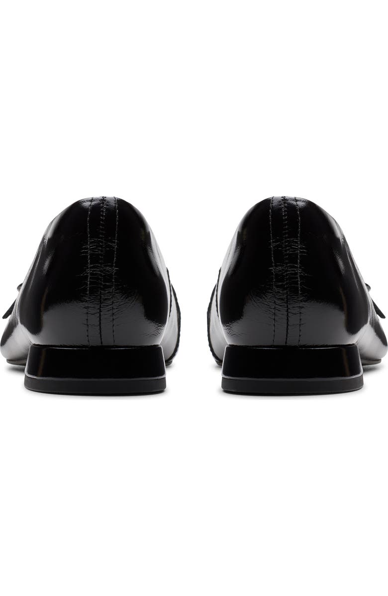 Clarks<sup>®</sup> Sensa Triple Strap Flat, Alternate, color, Black Pat