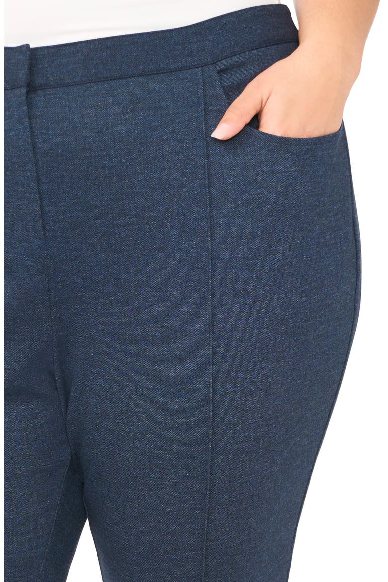 Pintuck Kick Flare Pants, Alternate, color, INDIGO NAVY