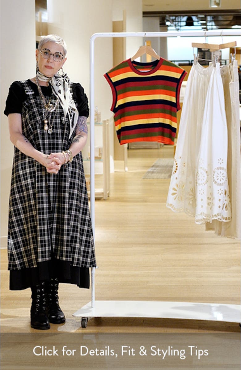 The Square Stripe Crop Top, sales video thumbnail