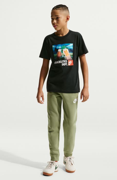 Kids' Quackletics Cotton Graphic T-Shirt (Big Kid)