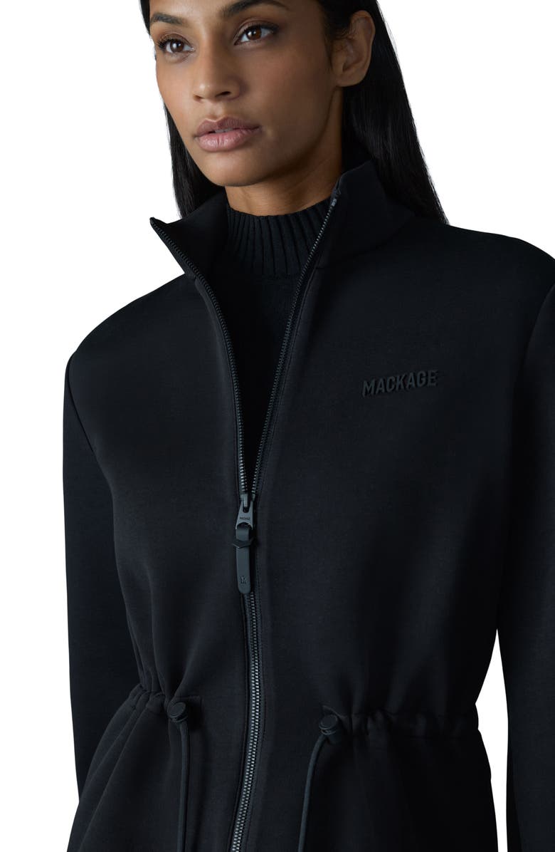 Mackage Finola Double Face Jersey Jacket, Alternate, color, Black