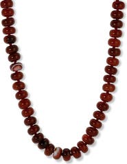 Adina Reyter Bordeaux Carnelian Gemstone Necklace