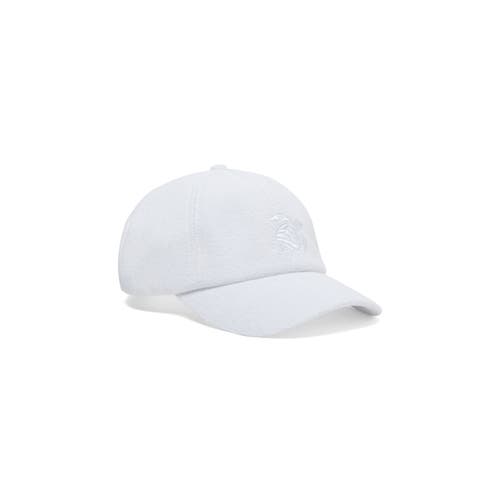 Vilebrequin Solid Terry Cap In Blanc