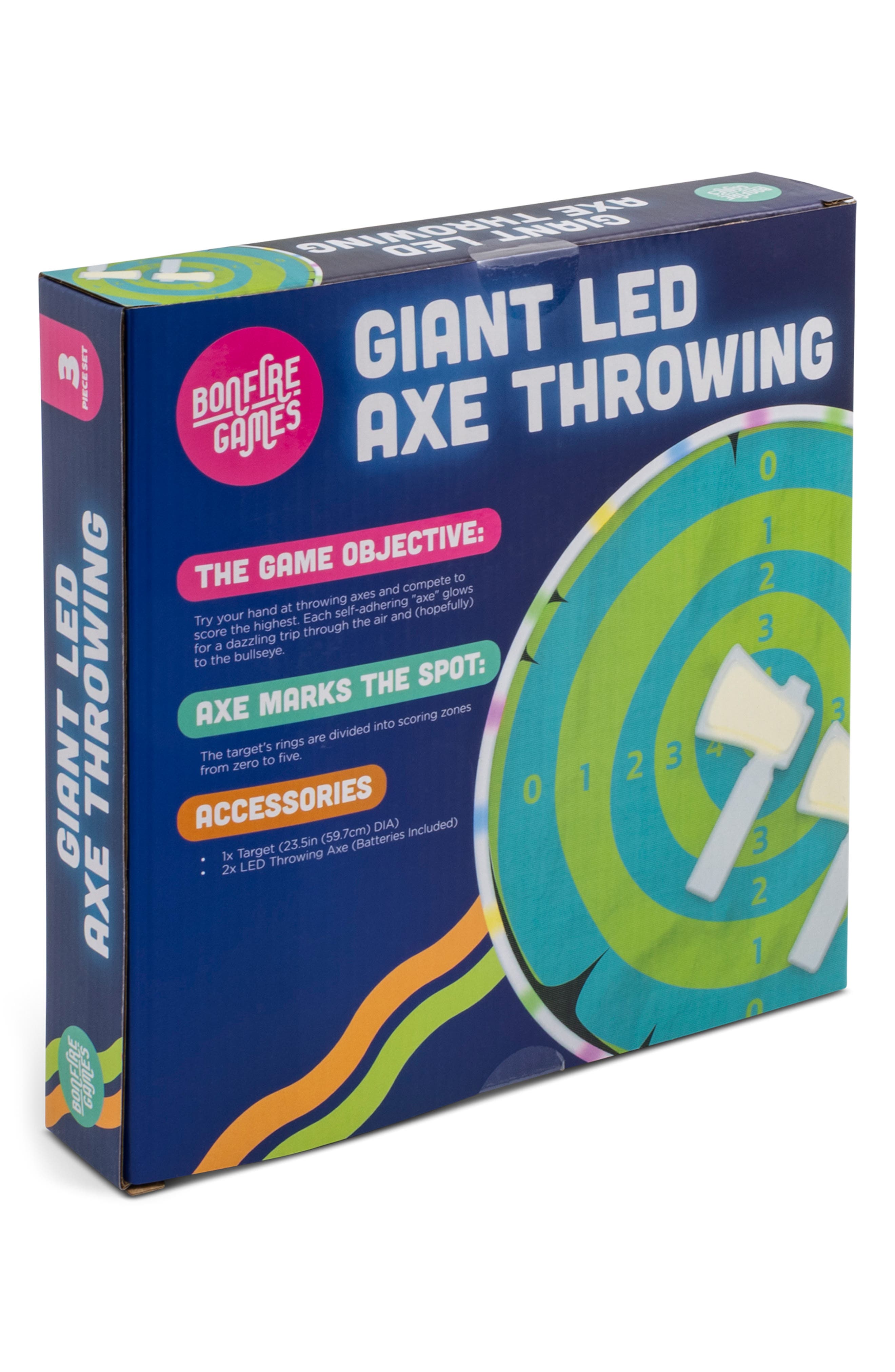 Core Home Giant LED Axe Throwing 3-Piece Game