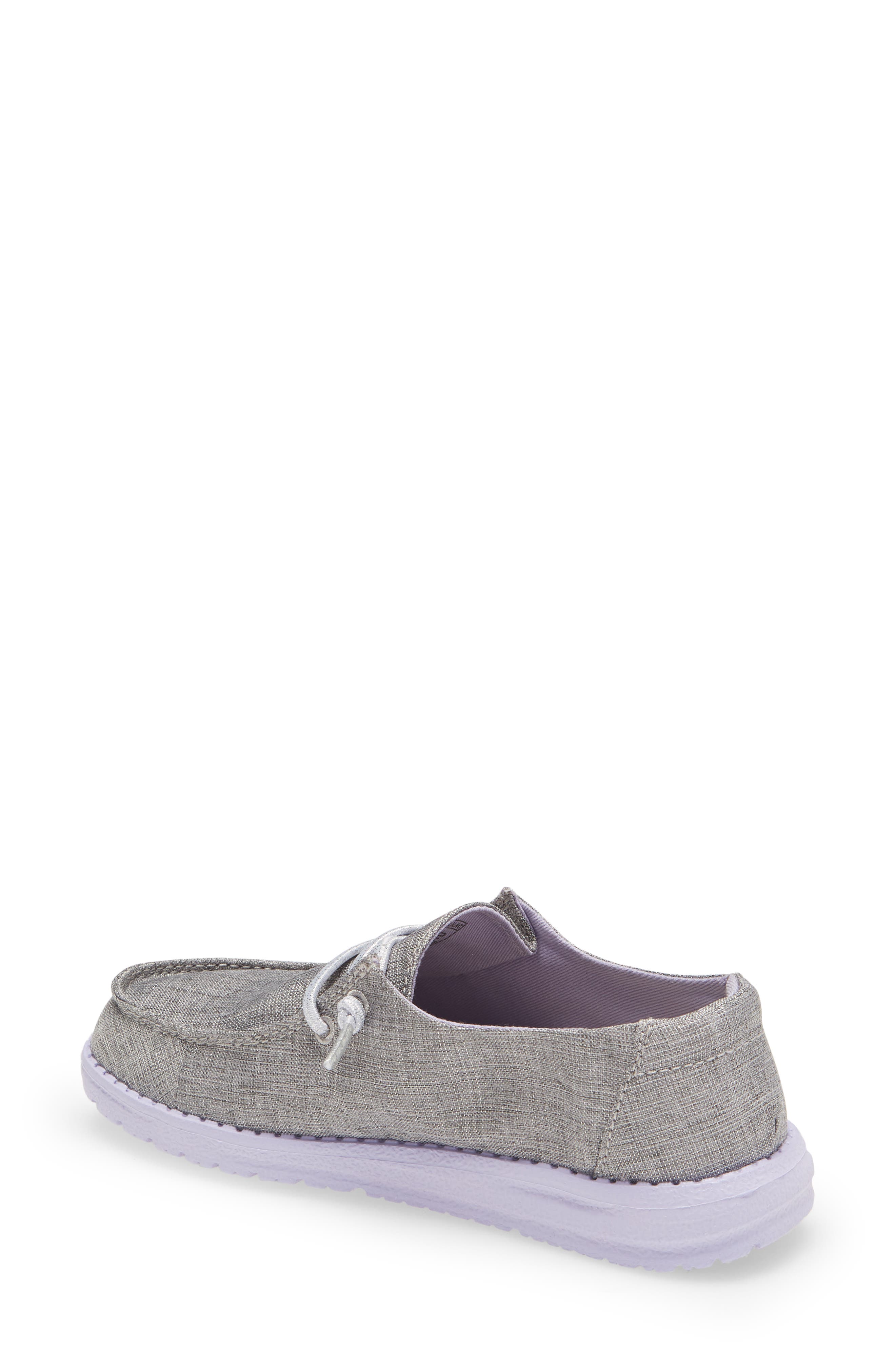 Hey Dude Wendy Sparkling Moc Toe Sneaker, Alternate, color, 