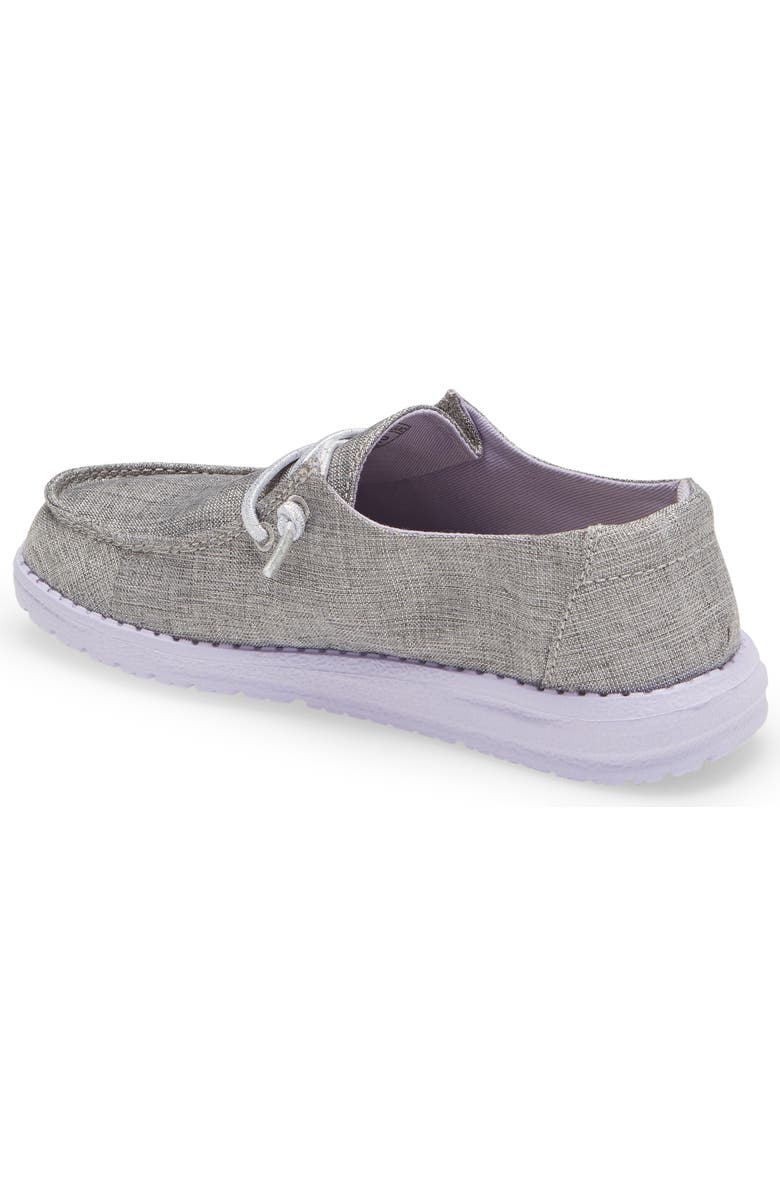 Hey Dude Wendy Sparkling Moc Toe Sneaker, Alternate, color,