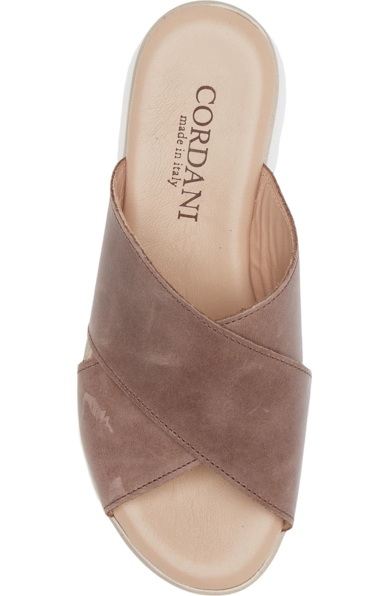 Cordani Aramis Crisscross Platform Slide Sandal, Alternate, color,