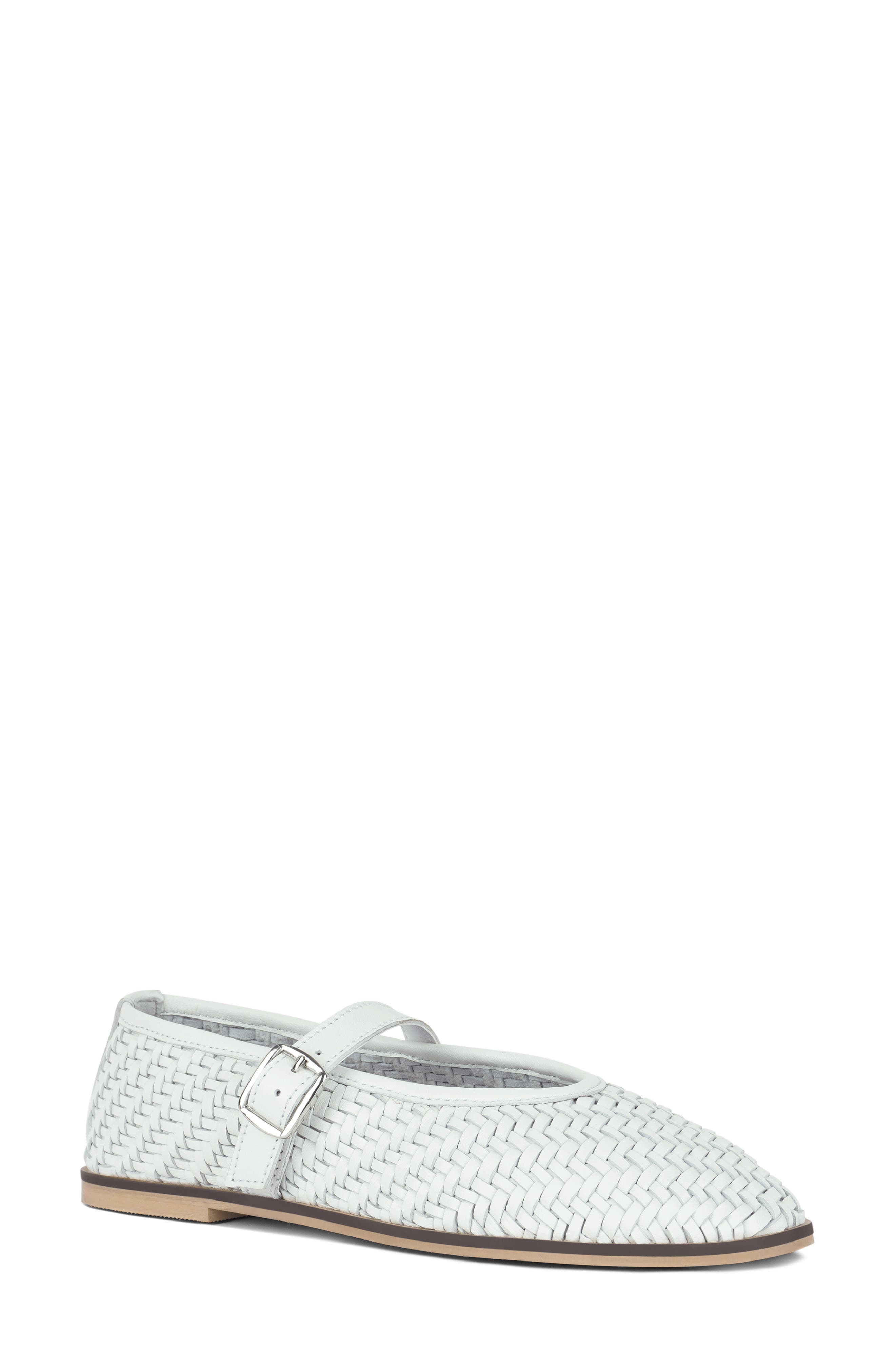 Rag & Co Nazuka Woven Mary Jane Ballet Flat, Main, color, 