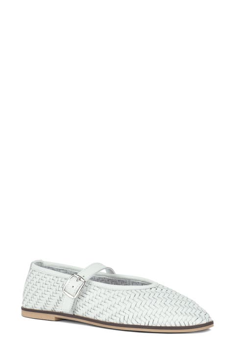 Nazuka Woven Mary Jane Ballet Flat (Women)