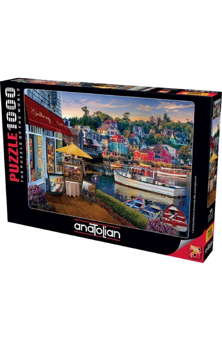 Anatolian Harbour Gallery 1000 piece Jigsaw Puzzle for Adults, Main, color, Multicolor