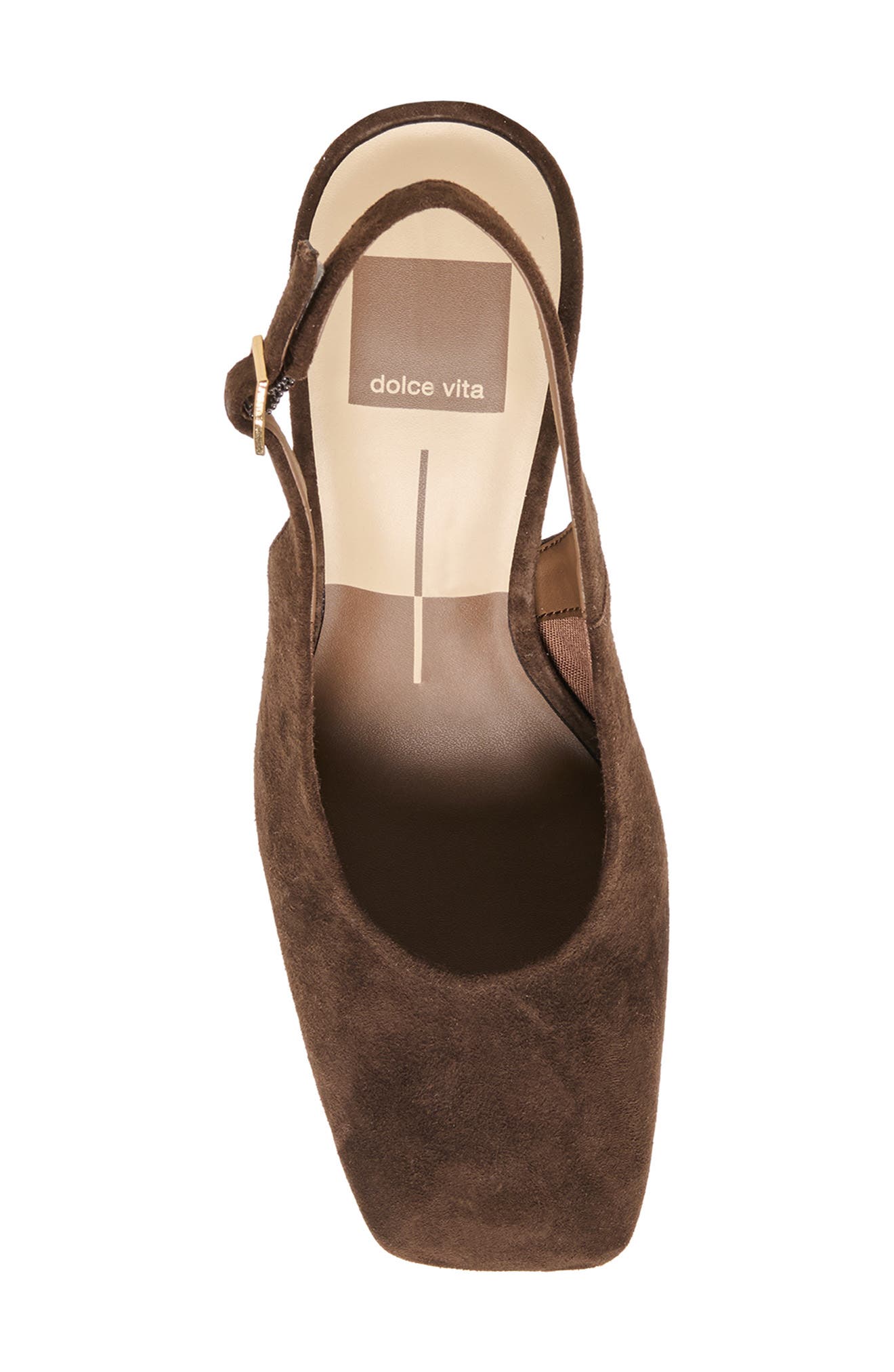 Gessia Slingback Pump, Alternate, color, DARK BROWN SUEDE