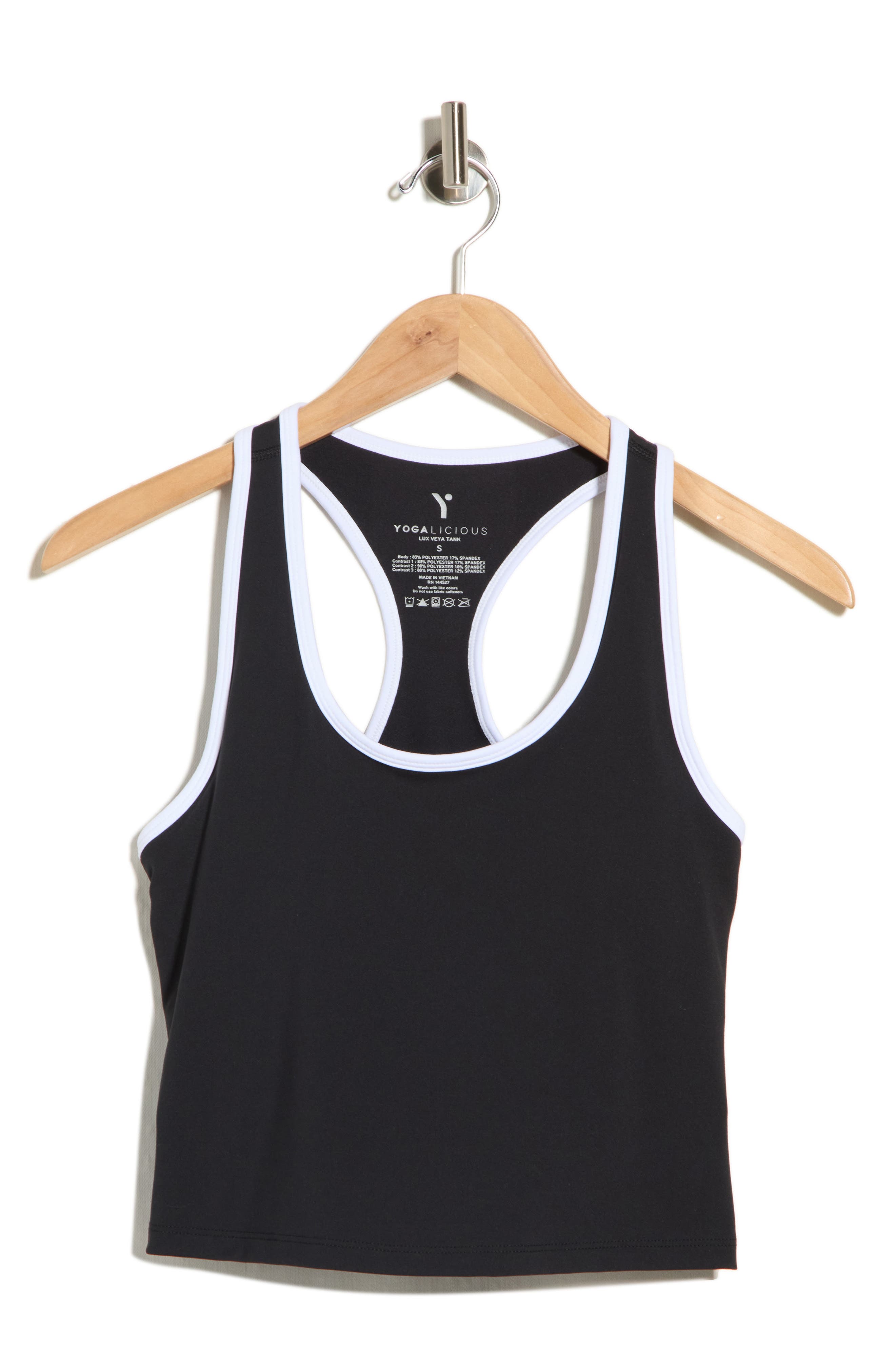 Lux Veya Scoop Neck Racerback Tank
