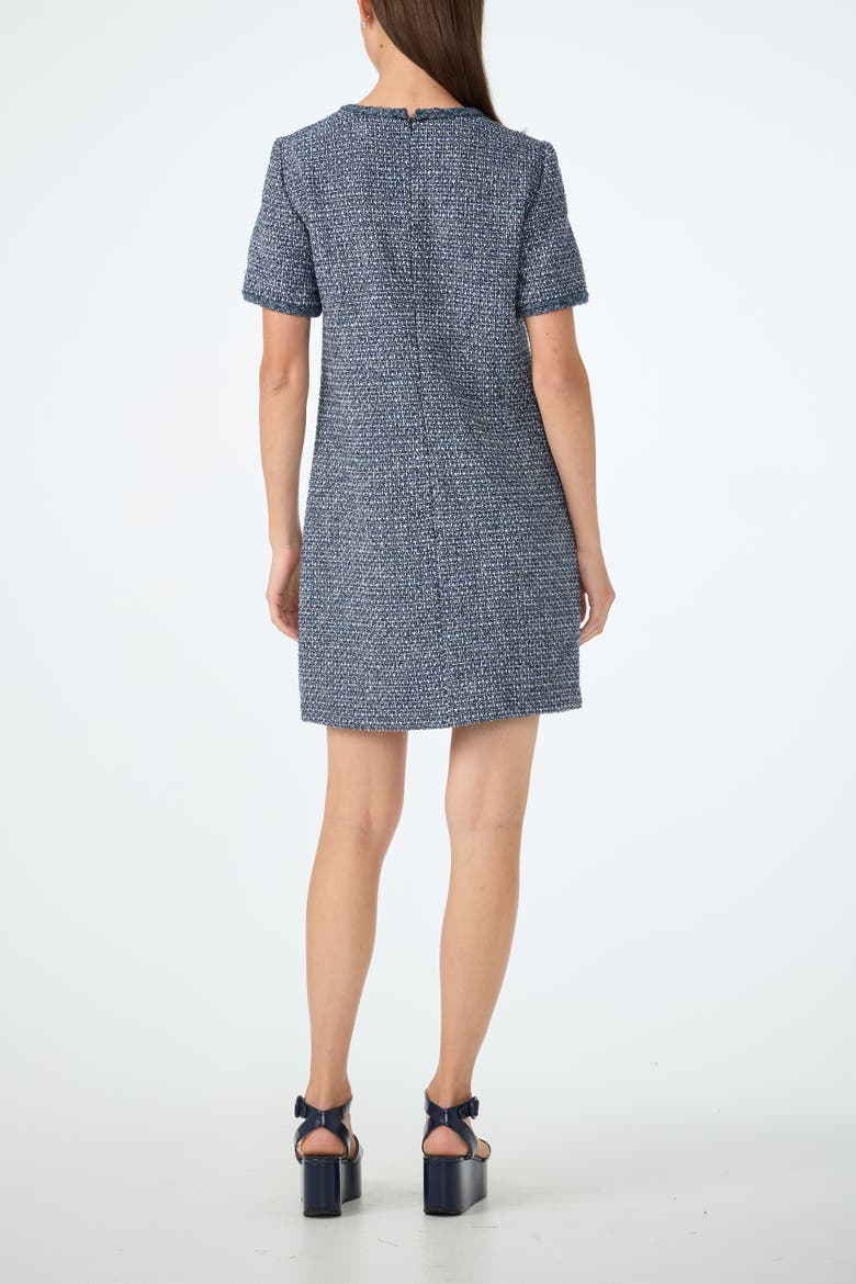 Akara Tweed Shift Dress, Alternate, color, Multi
