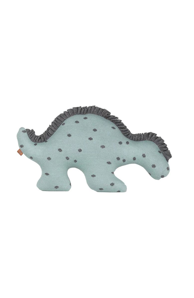 RIAN TRICOT Rex Pillow, Main, color, Green (Dinosaur)