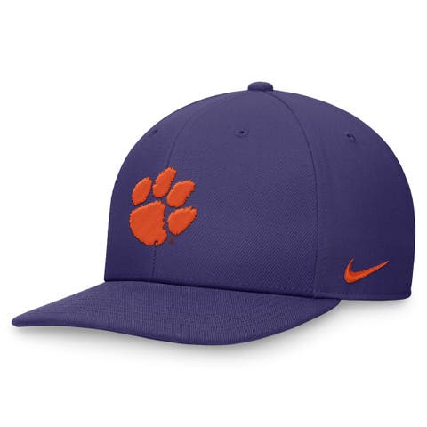 Men's Nike Purple Clemson Tigers On-Field Pro Bill Snapback Hat