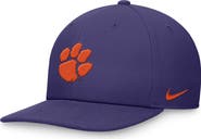 Nike Men's Nike Purple Clemson Tigers On-Field Pro Bill Snapback Hat