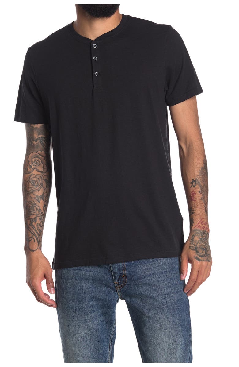 Abound Short Sleeve Henley T-Shirt, Main, color,