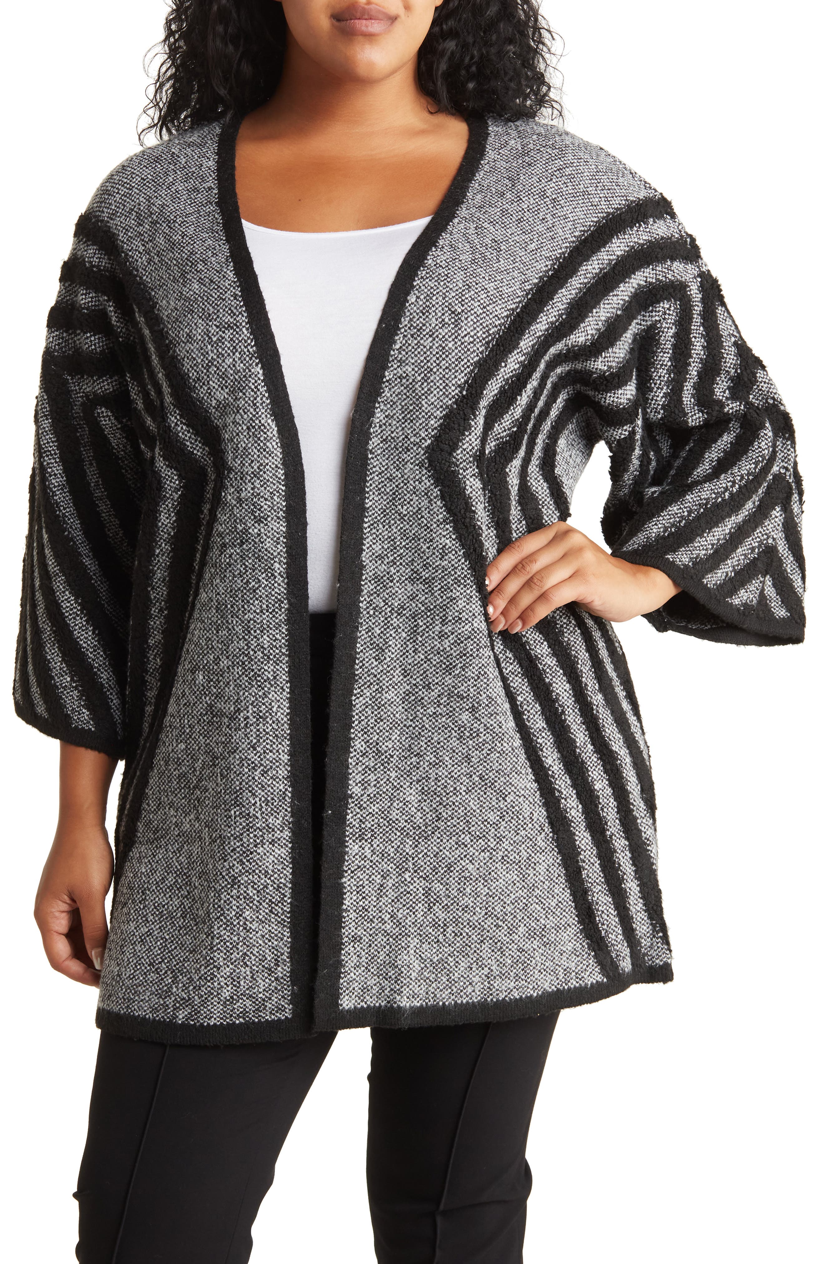 Norwalk Open Patterned Cardigan