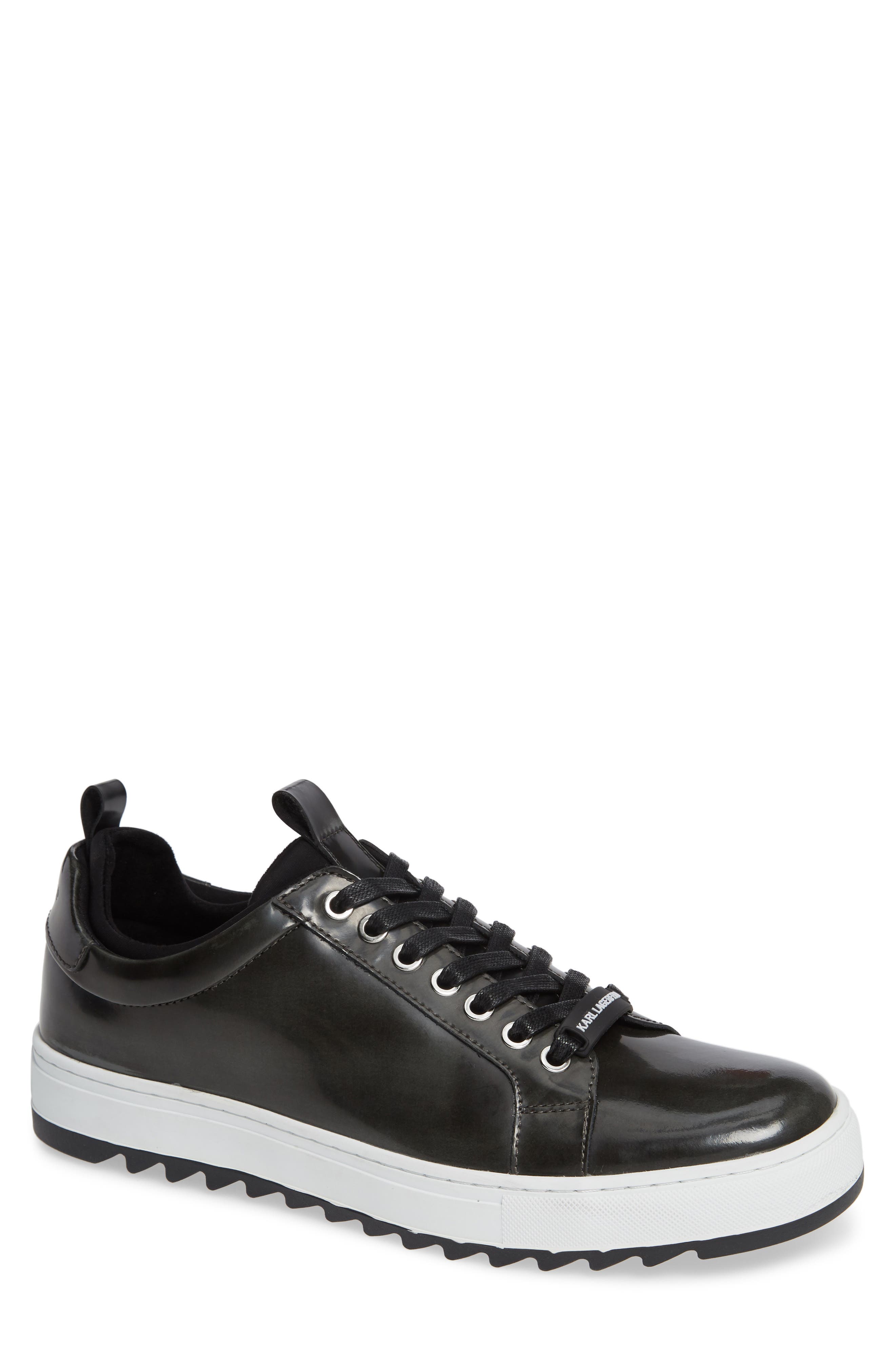 KARL LAGERFELD PARIS Box Inner Sock Sneaker, Main, color, 