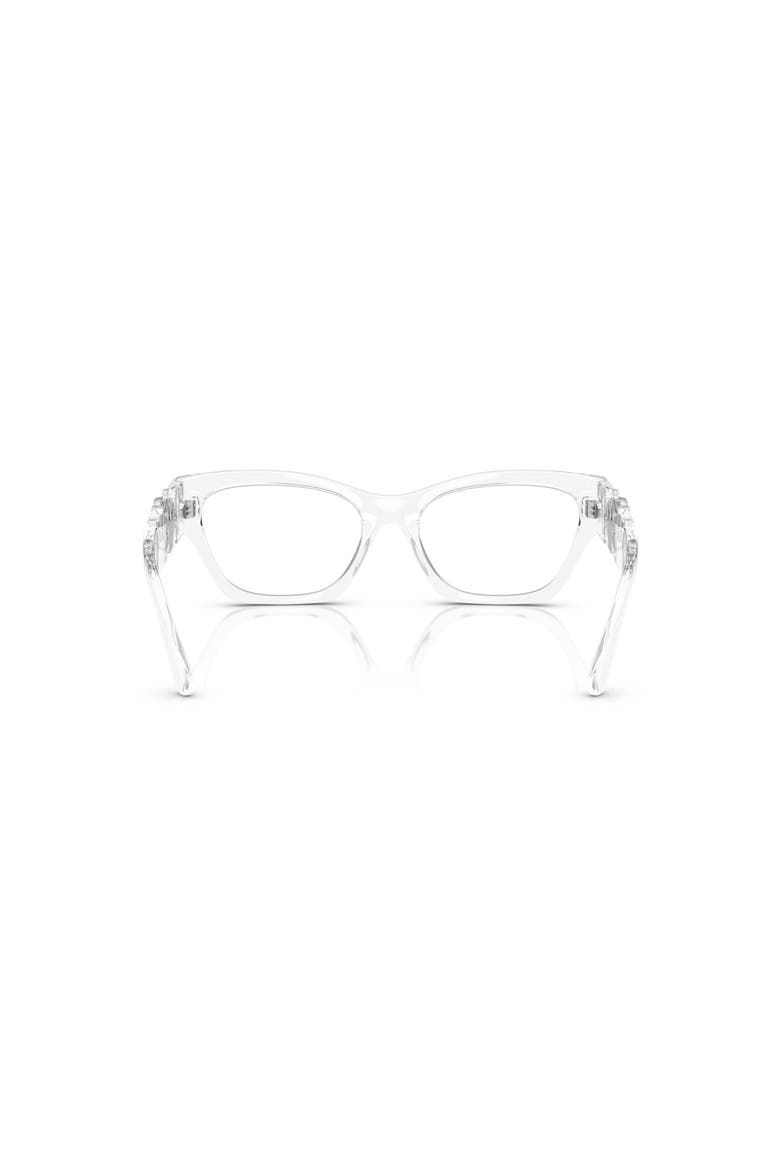 54mm Cat Eye optical glasses, Alternate, color, Transparent