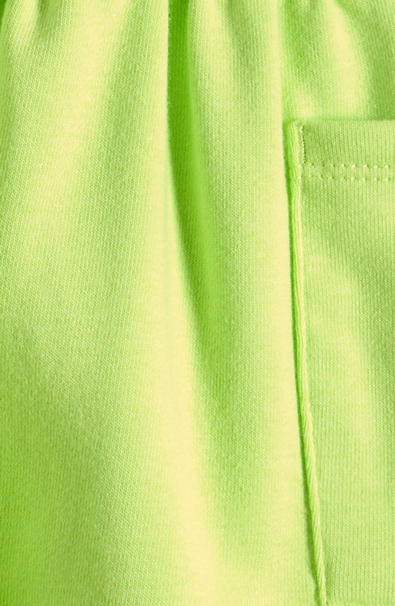 OTTER AVENUE Kids' Swing Cotton Blend Shorts, Alternate, color, Lime Time