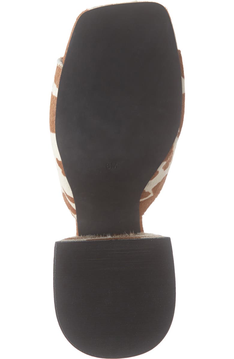 Jeffrey Campbell Colossal Big Heel Genuine Calf Hair Mule, Alternate, color,