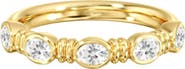 Everlee Aura East West Oval Bezel Lab Diamond Band in 14K