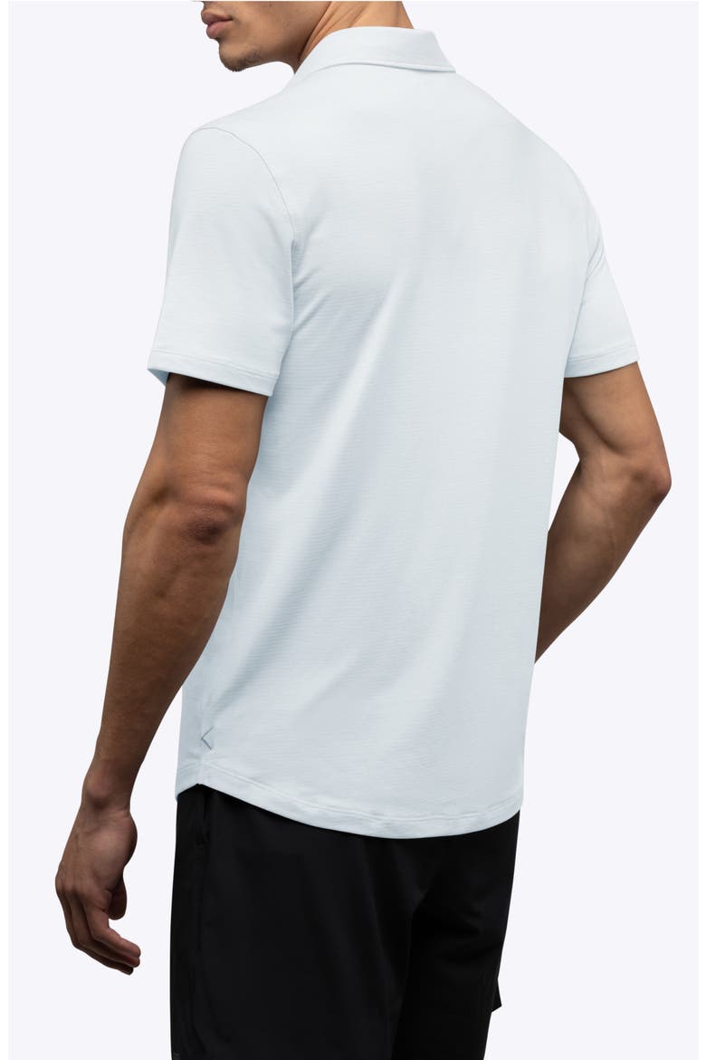 Crossover Polo, Alternate, color, WHITE
