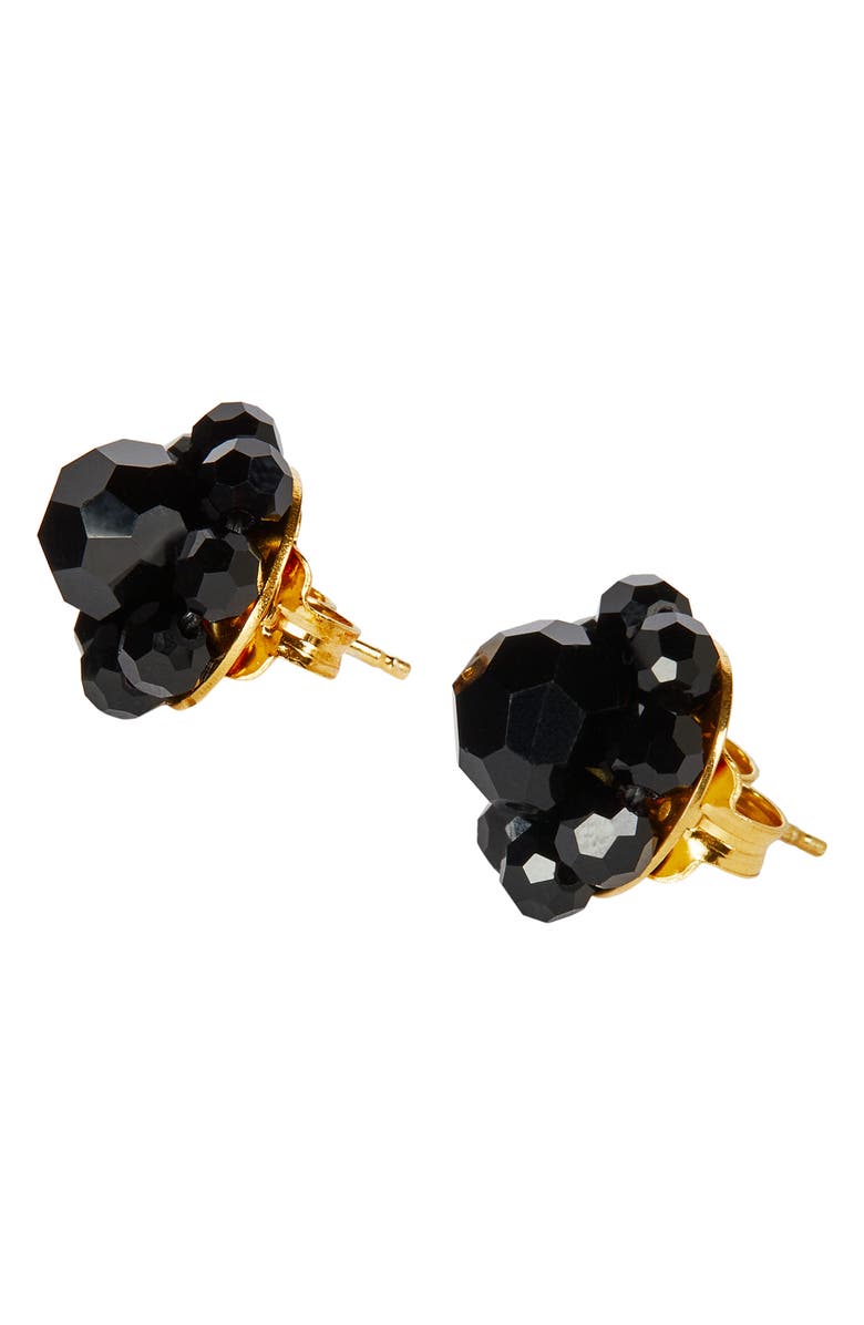 Simone Rocha Simone Beaded Flower Stud Earrings, Alternate, color,