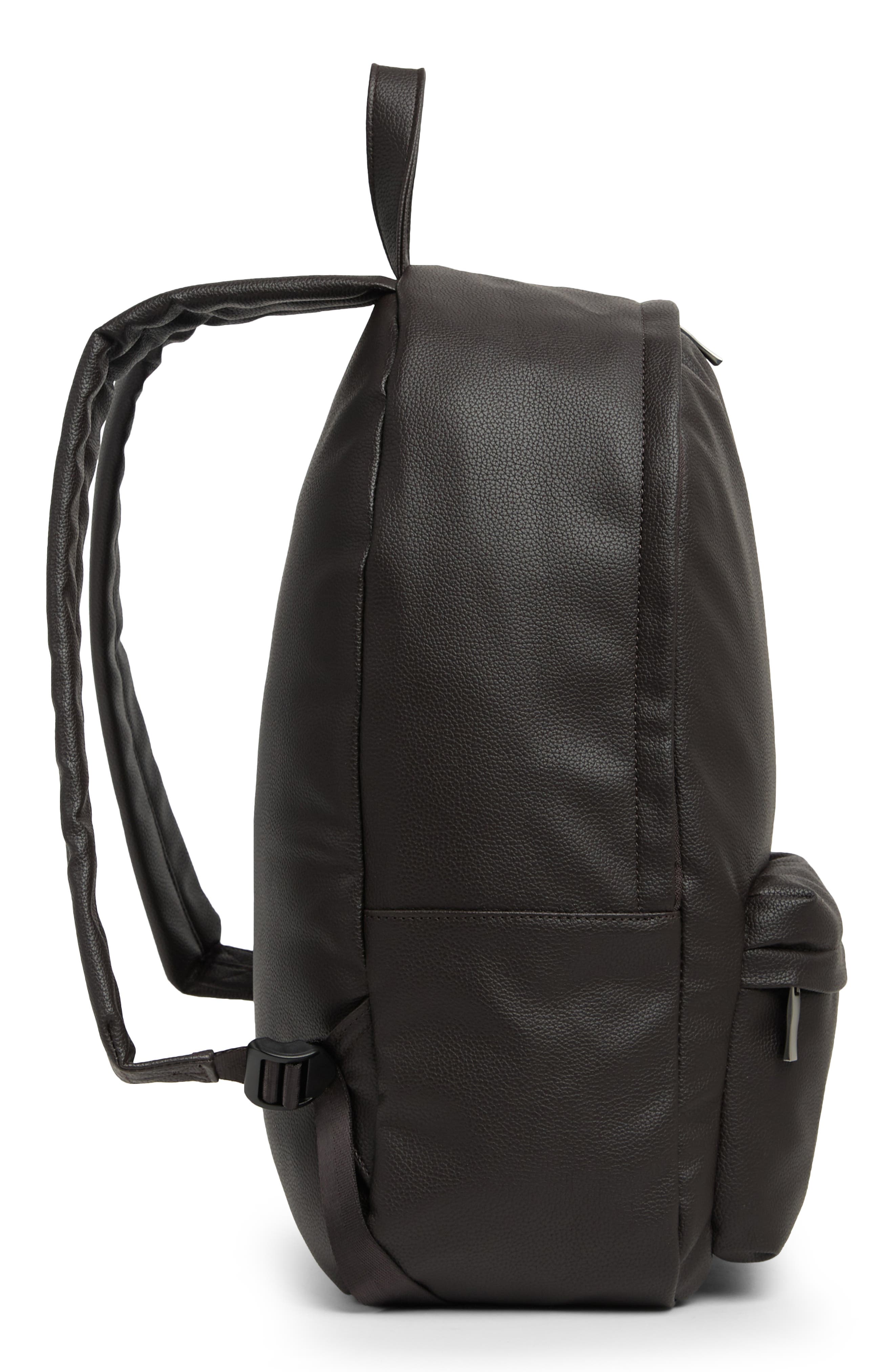 Slate & Stone Faux Leather Backpack, Alternate, color, 