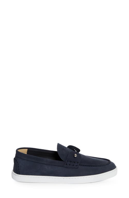 Christian Louboutin Chambeliboat Donna Boat Shoe In Marine