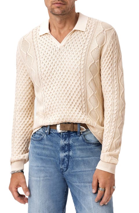 Haynes Organic Cotton Johnny Collar Sweater