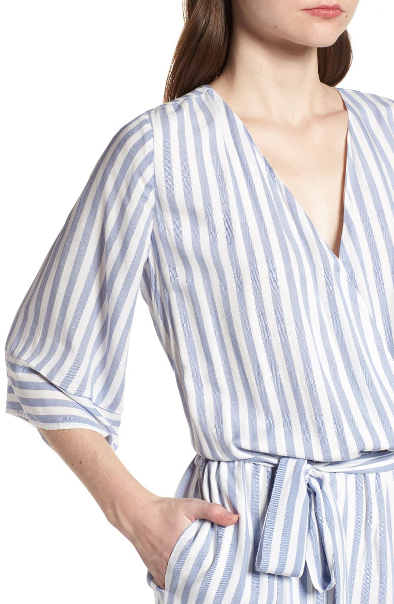 Bishop + Young Pampelonne Stripe Romper, Alternate, color, 