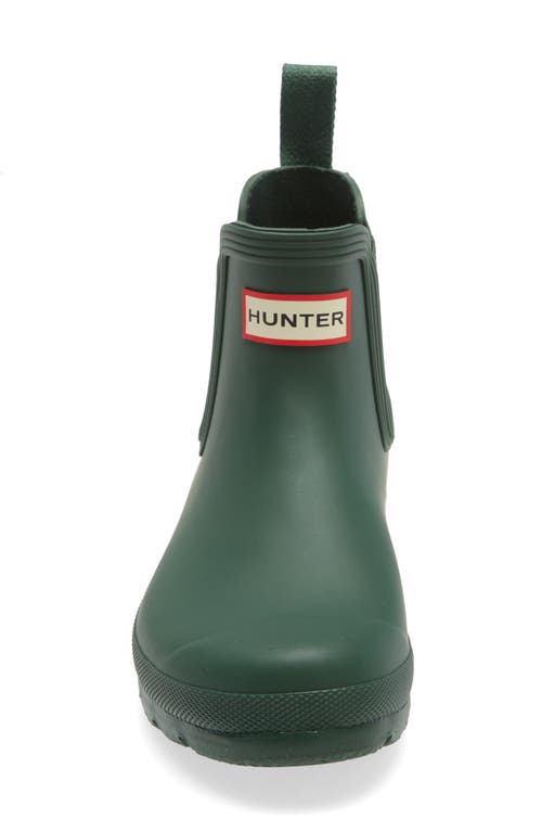 Hunter Original Waterproof Chelsea Rain Boot In Green