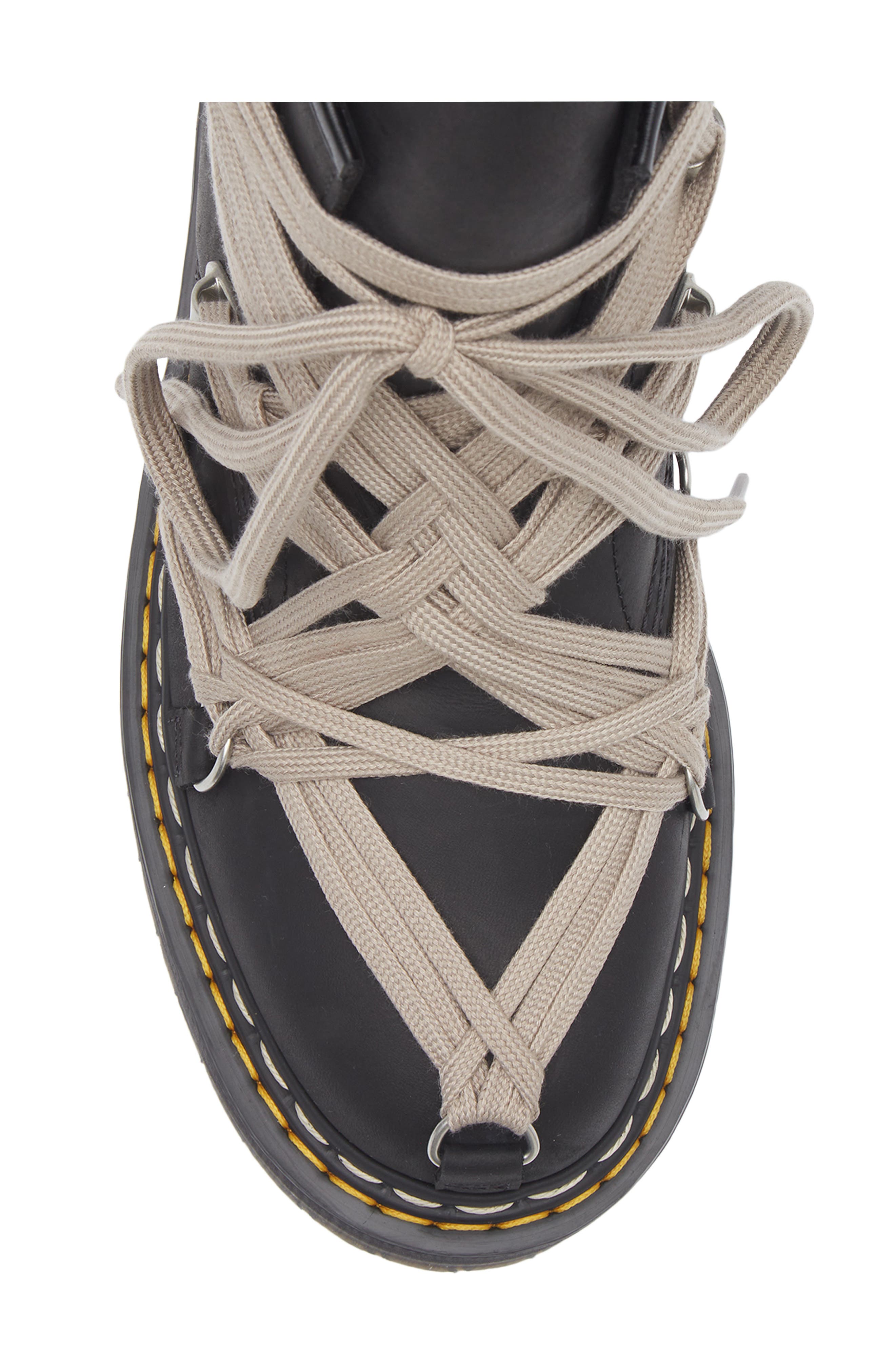 Rick Owens x Dr. Martens Megalace 1460 Quad Sole Boot (Men