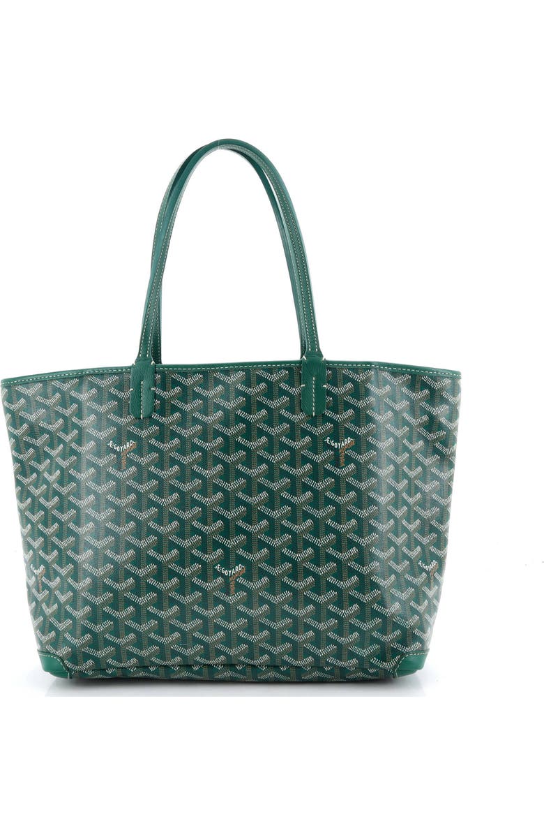 Pre-Owned Goyard Artois Tote Coated Canvas PM, Alternate, color, Green