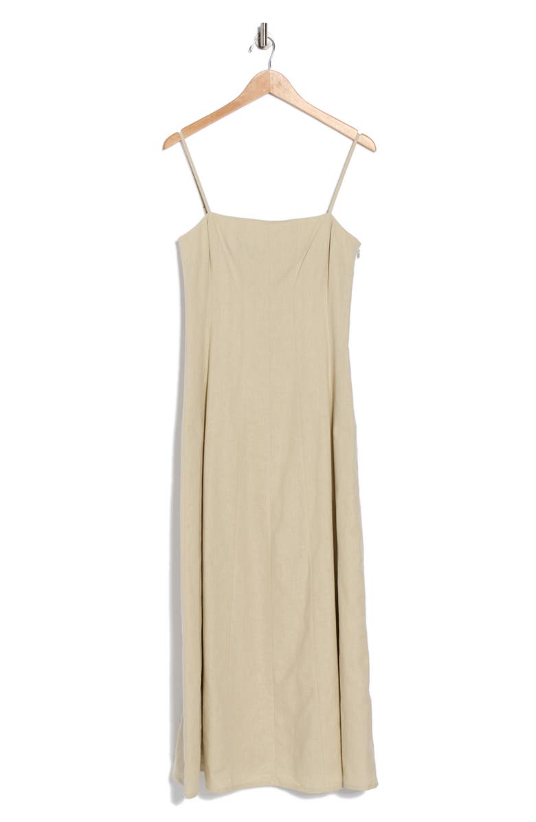 rag & bone Bianca Midi Dress, Alternate, color, Sand